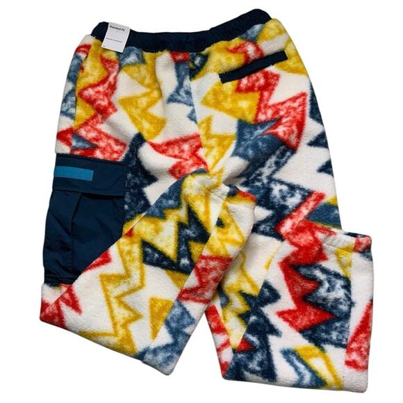 Jordan Fleece Pant Mens Size L Geometric Standard Fit Jumpman Comfy Cozy Pull On - Picture 11 of 16